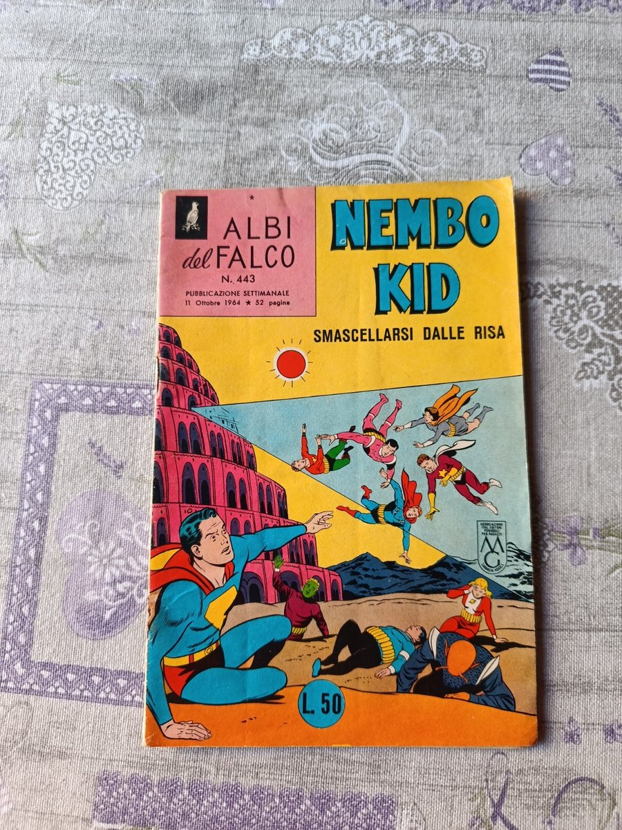 ALBI DEL FALCO NEMBO KID N. 443 - "SMASCELLARSI DALLE RISA" - MONDADORI 1964