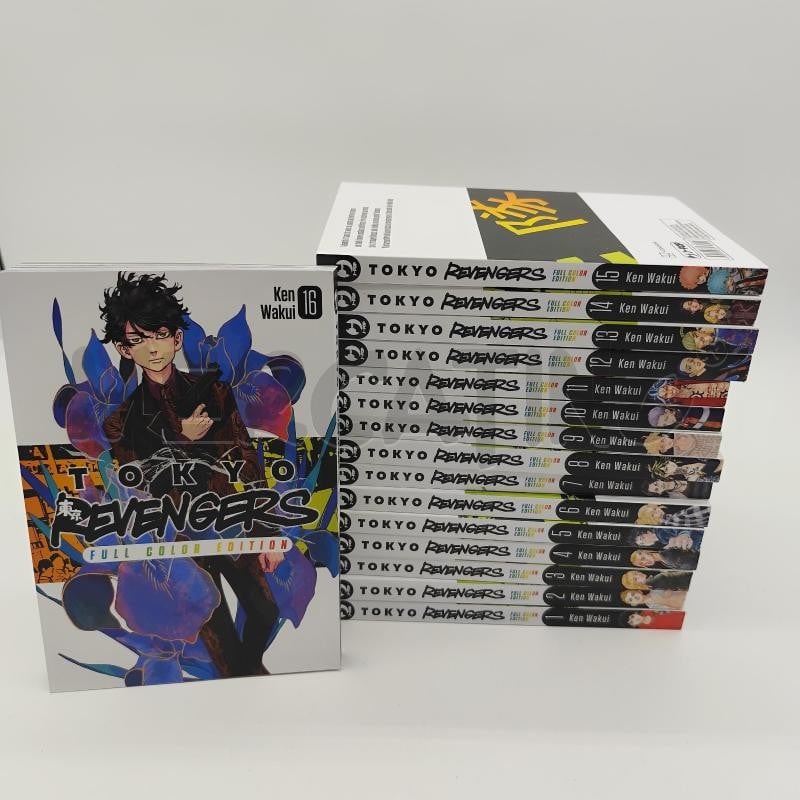 TOKYO REVENGERS DA 1 A 16 FULL COLOR EDITION MANGA FUMETTI