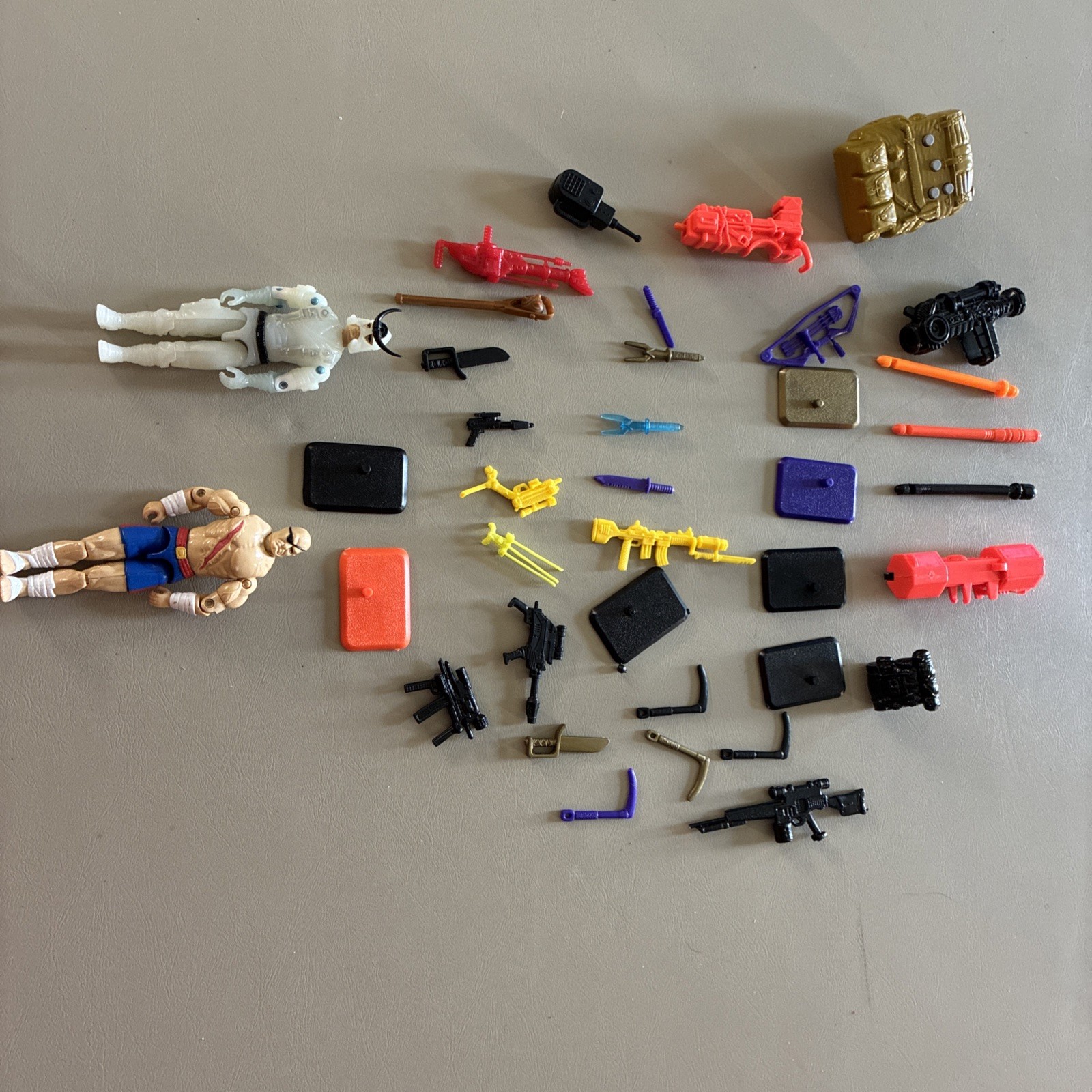 G.I. Lotto accessori action figure Joe vintage MISTI Street Fighter NINJA FORCE +