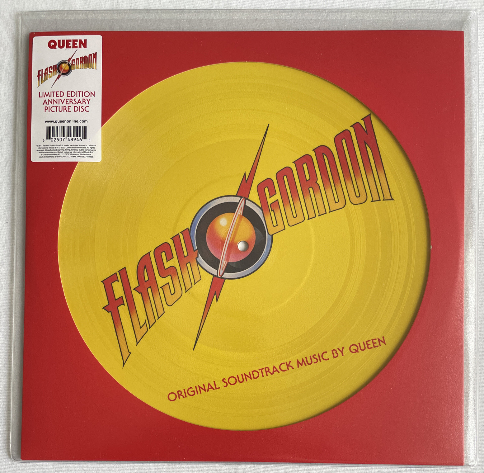QUEEN -Flash- Ultra Rare Picture Disc Limited To Only 1980 Copies Pressed