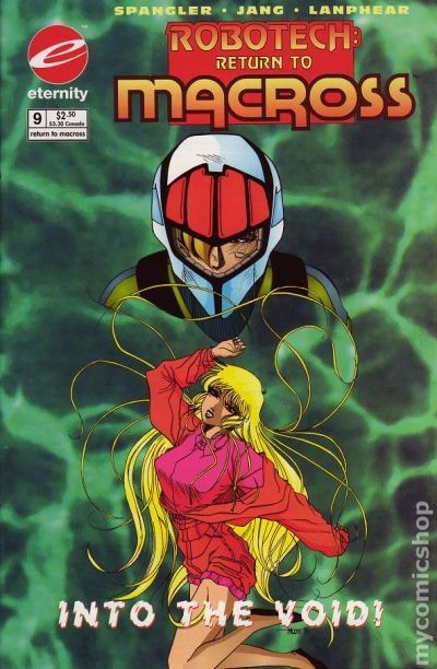 Robotech Ritorno a Macross #9 VG 1993 Immagine Stock Basso Grado