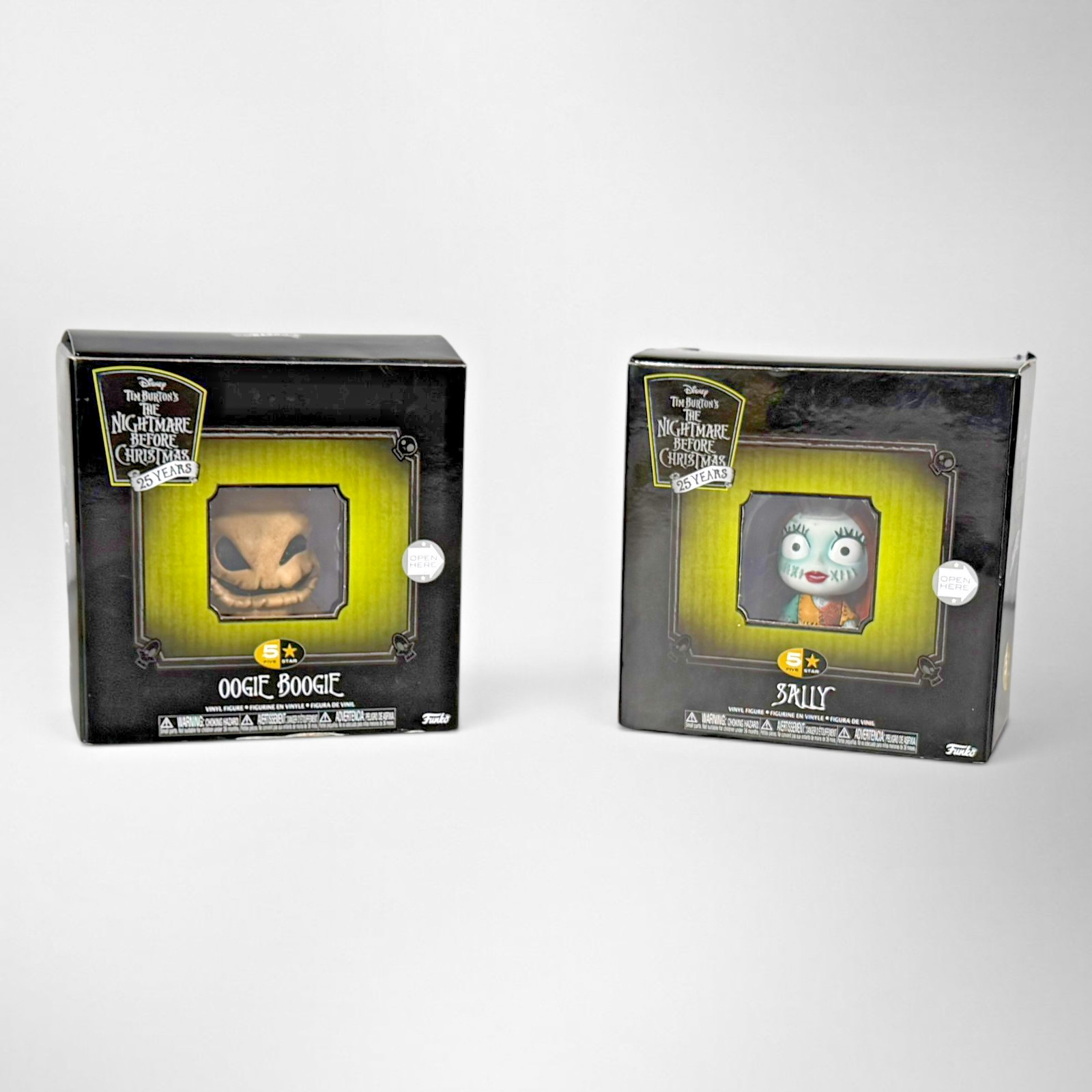 Funko 5 Star Nightmare Before Christmas Sally & Oogie Boogie Set di Figure