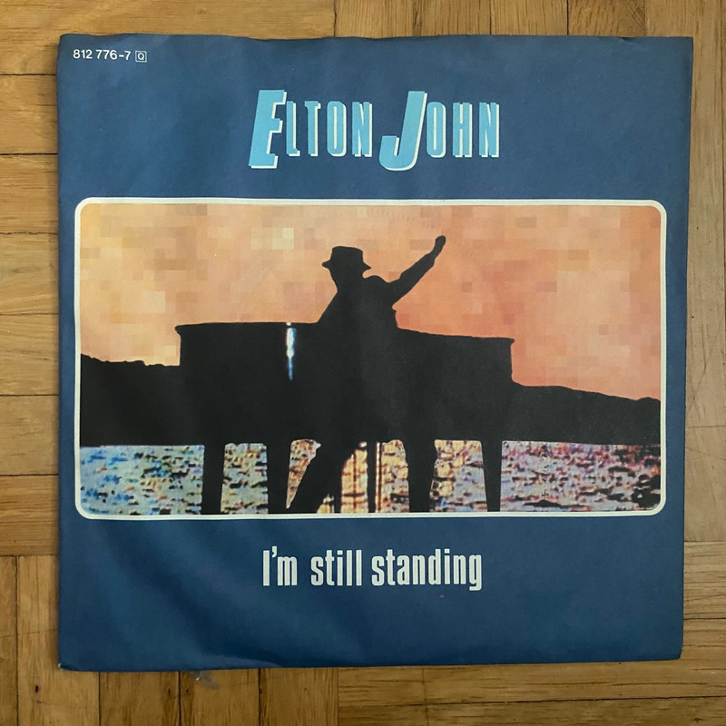 Elton John Im still standing Schallplatte single