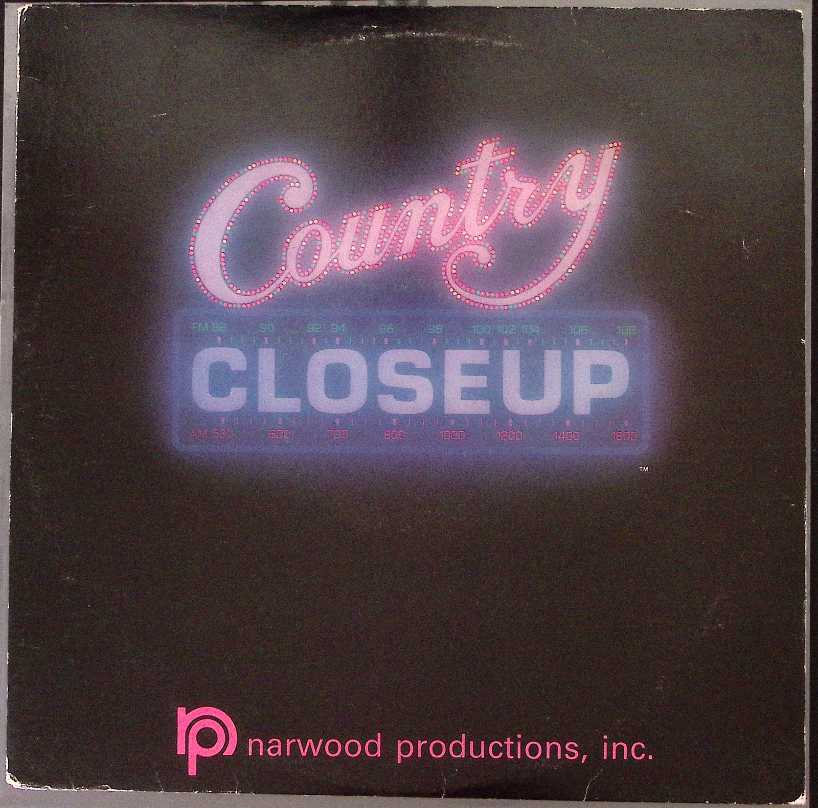 COUNTRY CLOSEUP RADIO DAVID FRIZZELL SHELLY WEST GLEN CAMPBELL 1982 LP 160-48W