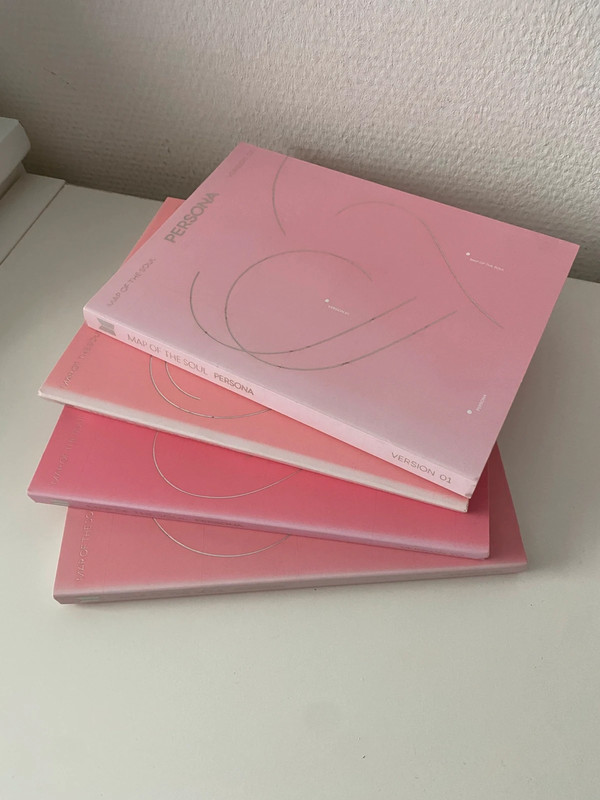 Map of the Soul persona album all 4 versions kpop cd bts
