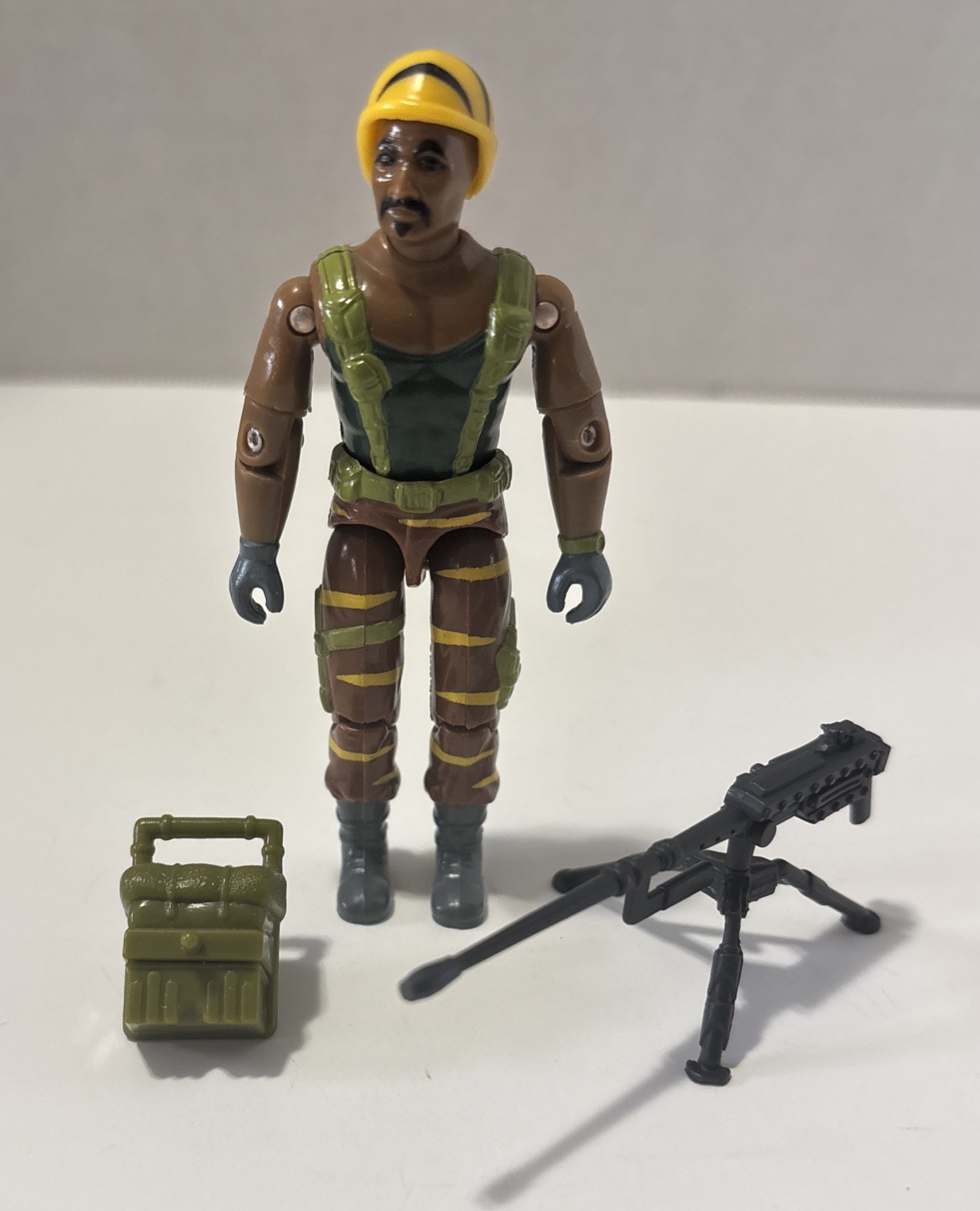 Vintage GI Joe Tiger Force Roadblock Complete 1988 Hasbro- MINT!!!