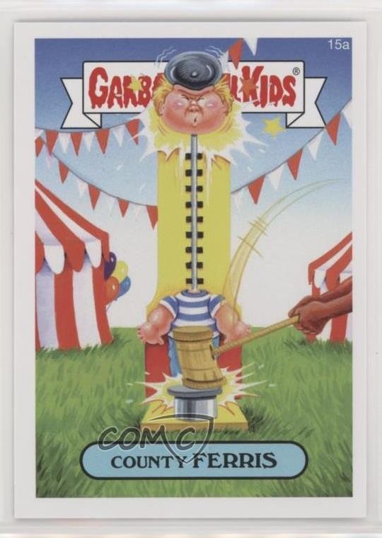 2015 Topps Garbage Pail Kids Serie 1 County Ferris #15a 1m8