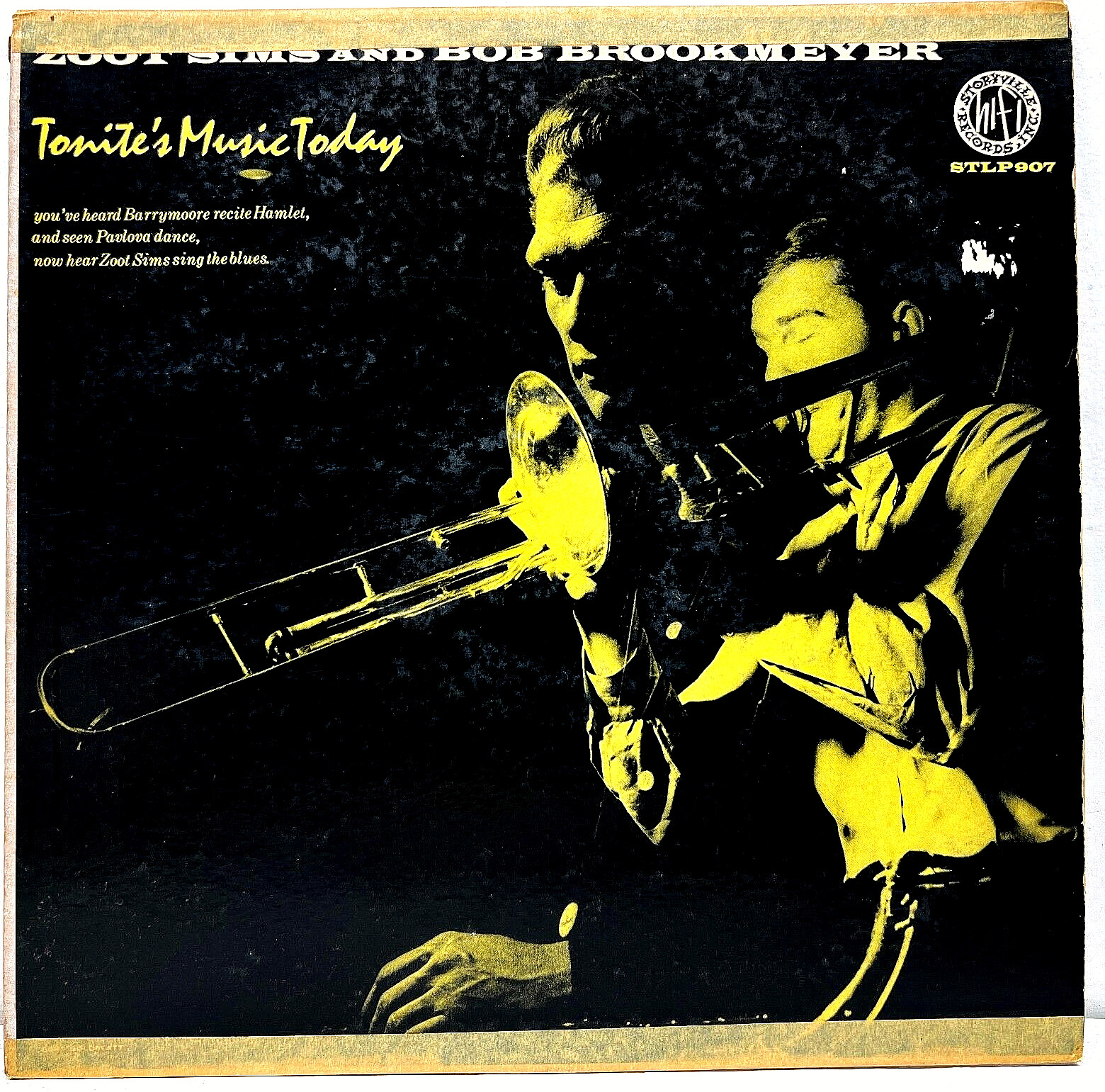 Zoot Sims & Bob Brookmeyer Tonite's Music Today 1956 Vinyl Records 1st Press