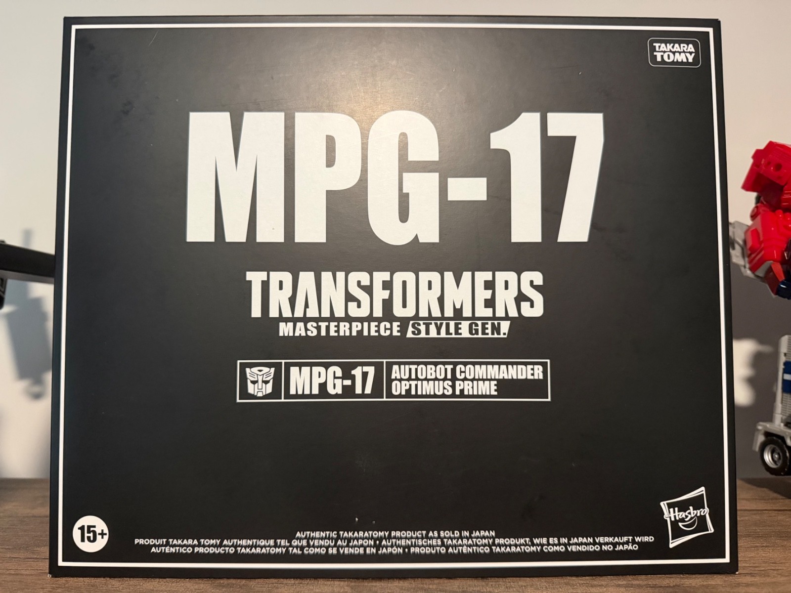 Transformers Masterpiece Style Gen MPG-17 Optimus Prime (Takara TOMY) in the US