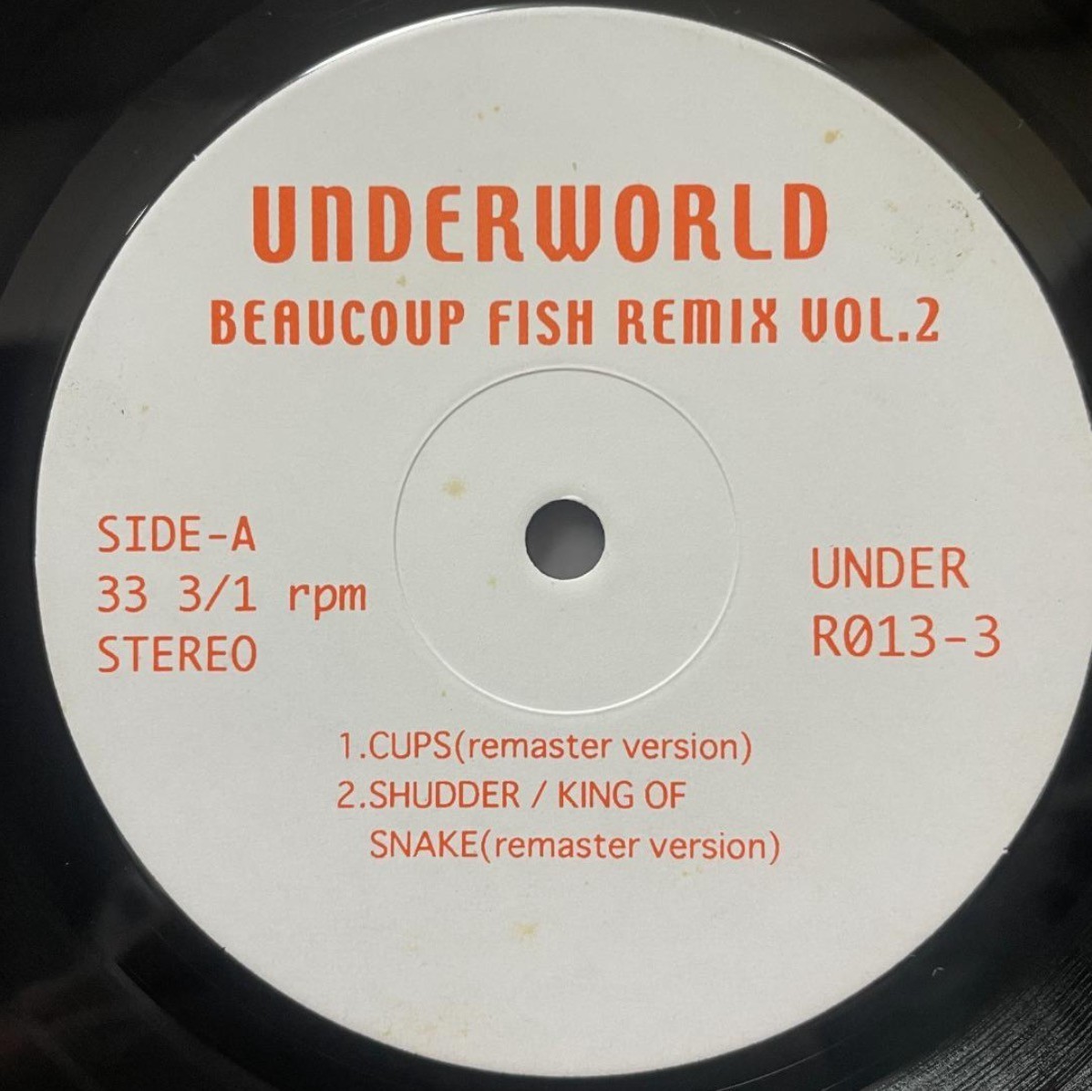 Underworld - Beaucoup Fish Remix Vol.2 - 12"