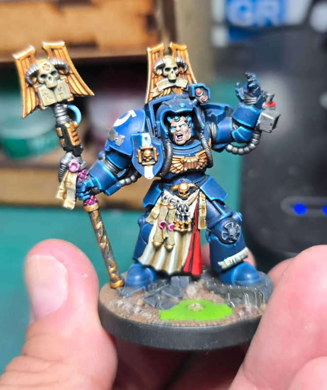 Librarian Terminator Armour Ultramarines