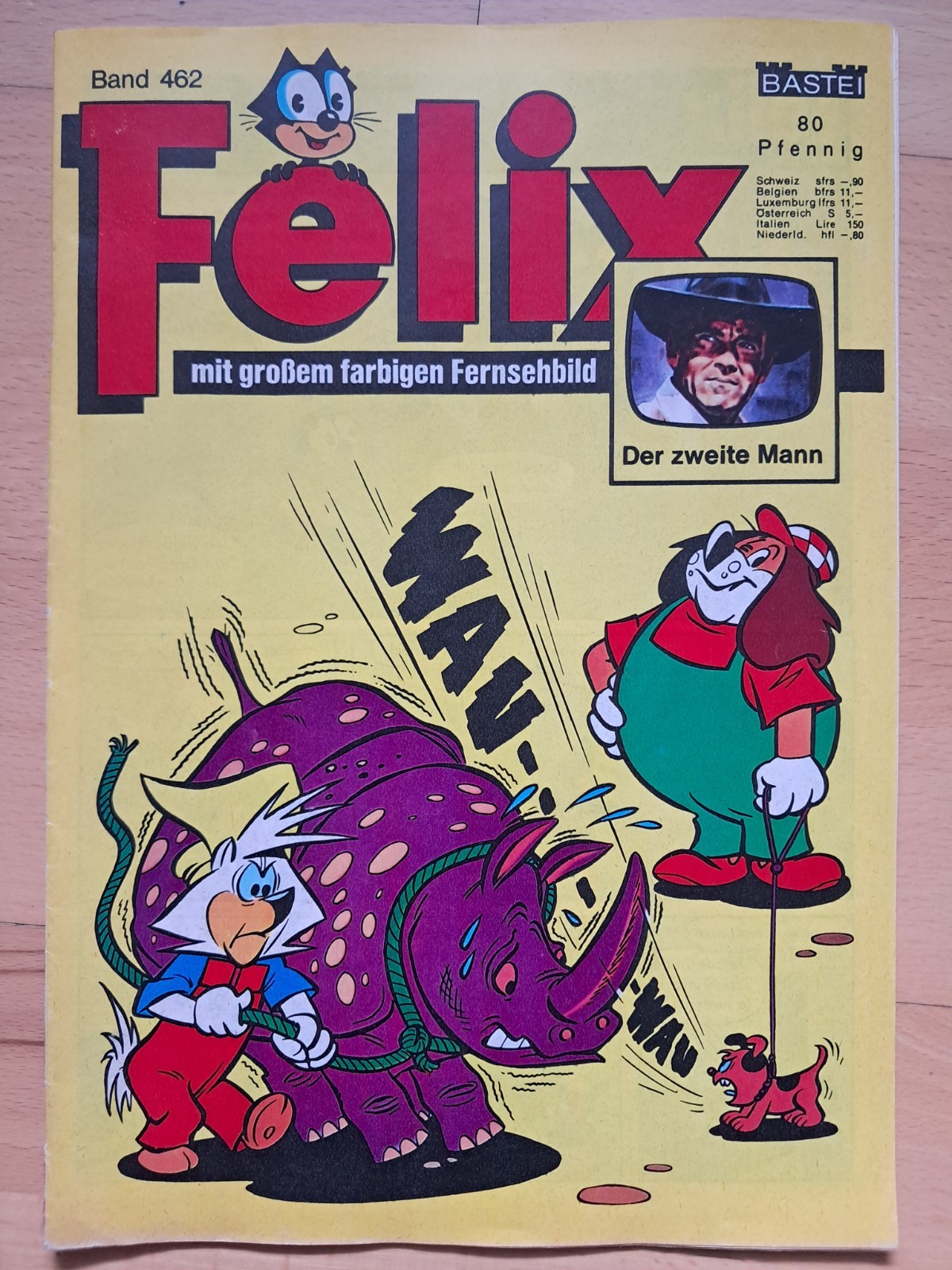 Felix n.462 con Wastl + Poster - ORIGINALE BASTEI FUMETTO Z1-2