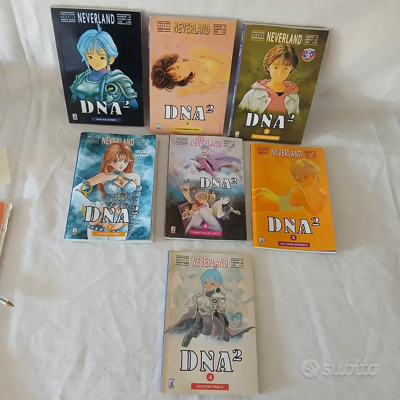 fumetti manga neverland d n a 2 