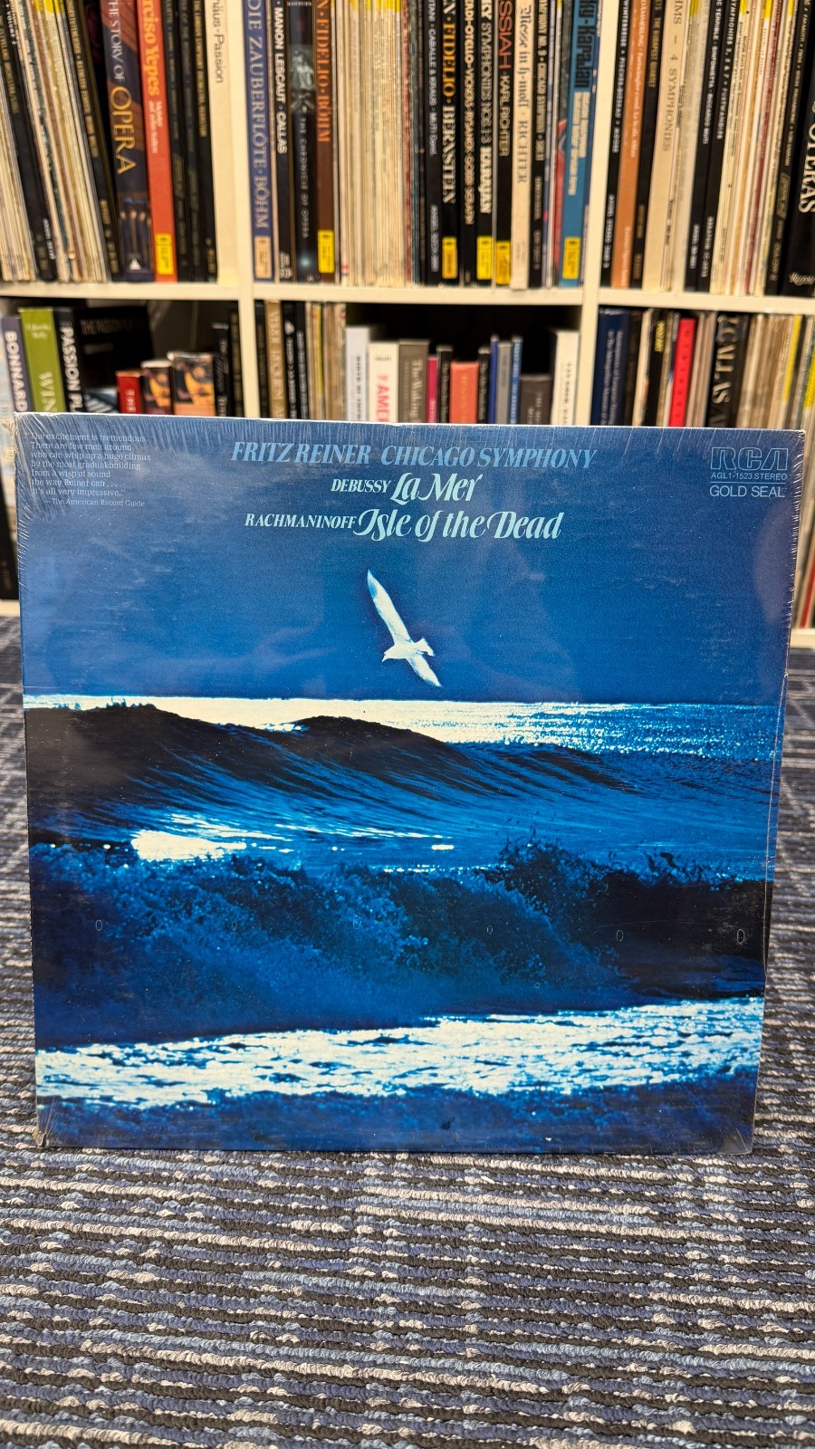 Debussy La Mer Rachmaninoff Isle of the Dead Reiner Chicago Symphony SEALED