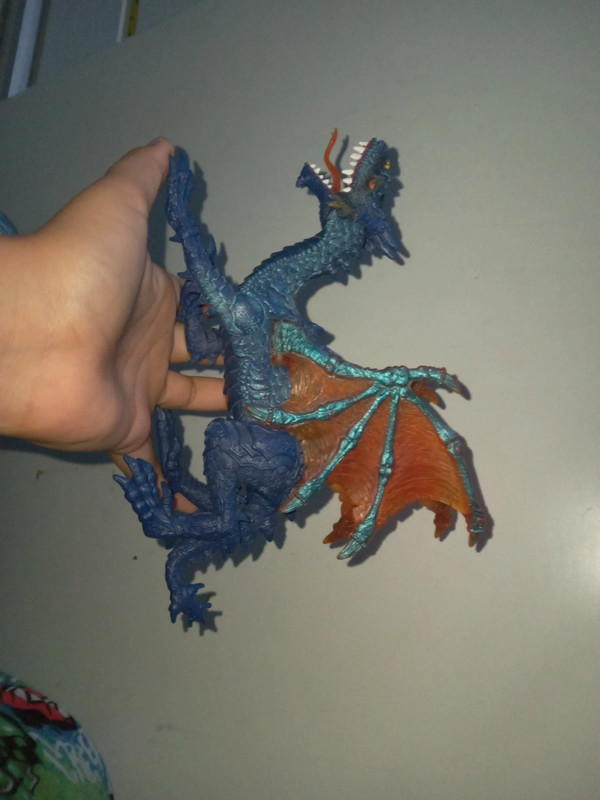 Dragon bleu
