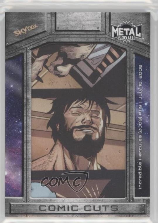 2024 Skybox Marvel Metal Universe Avengers Comic Cuts 17/65 #CC-HE 1m1a