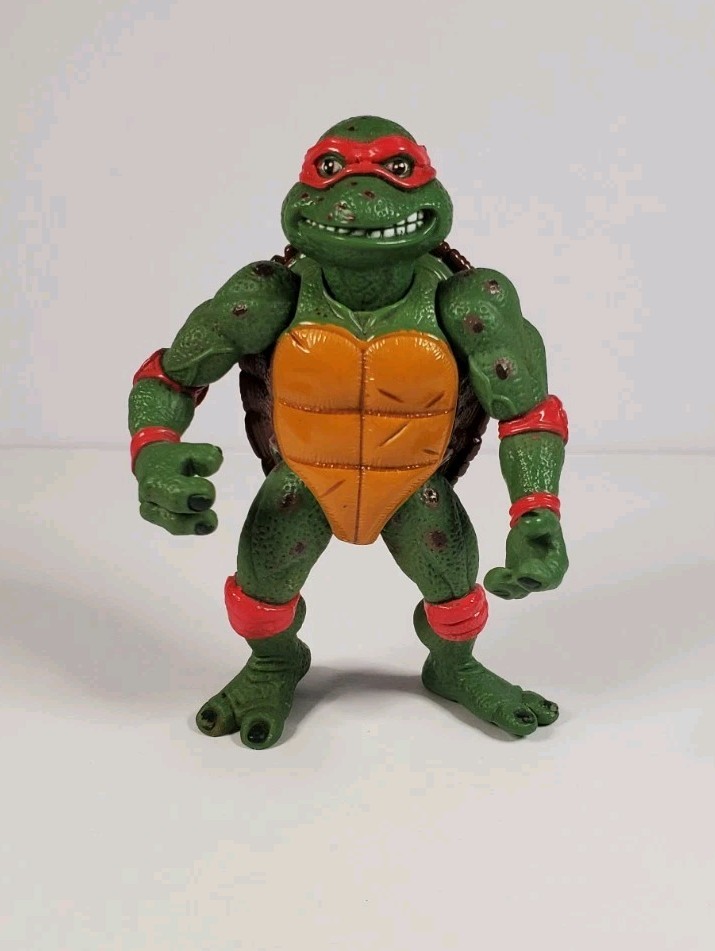 TMNT Movie Modellino Raphael Teenage Mutant Ninja Turtle Vintage 1992 Playmates