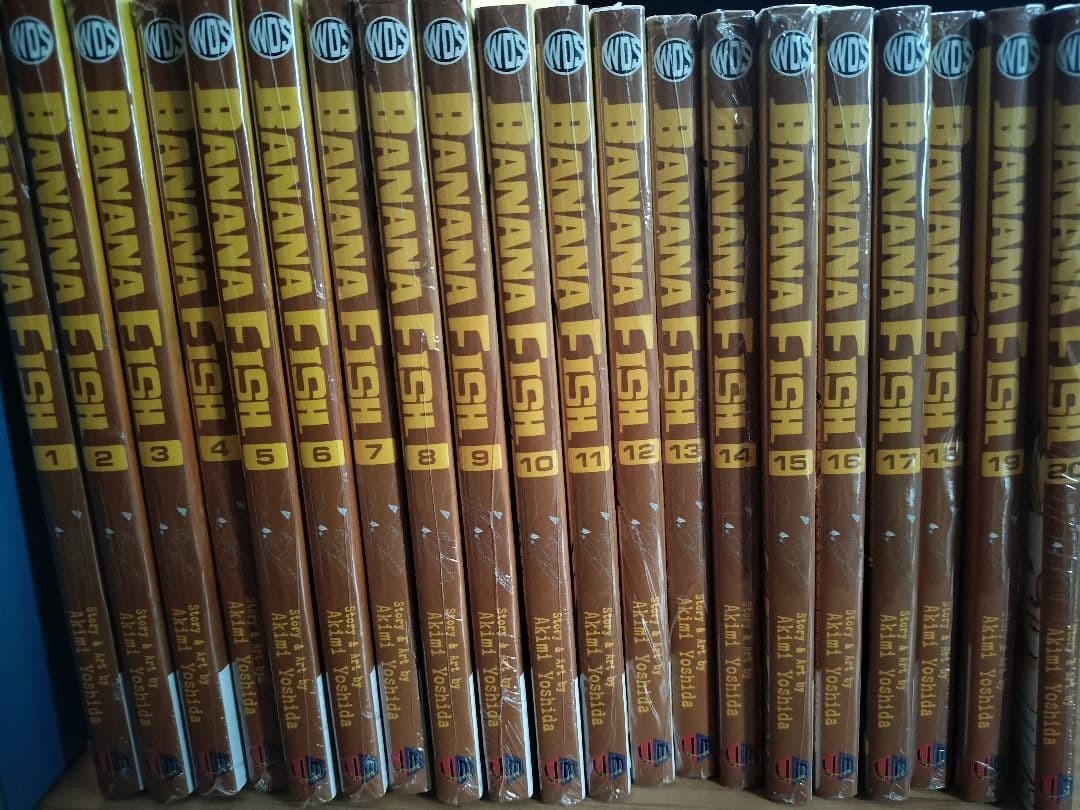 versione inglese BANANA FISH set completo 20 volumi Akio Yoshida