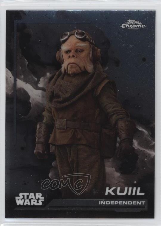 2024 Topps Chrome Star Wars Independent Kuiil #45 uk2