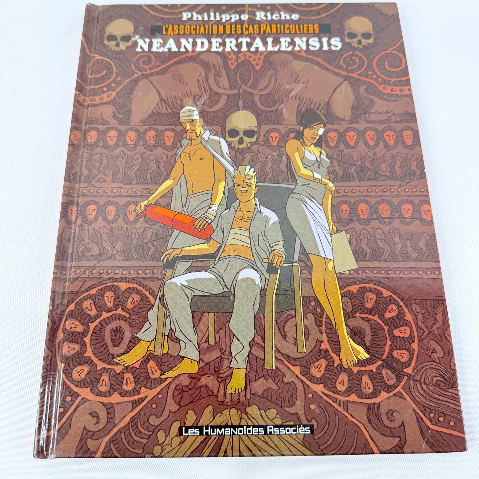 Neandertalensis Tome 2 Philippe Riche graphic novel francese 1a edizione 2008 BD