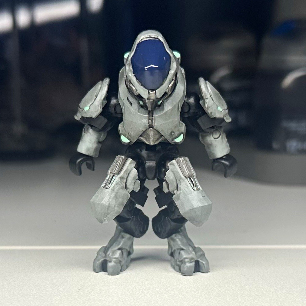 Kit personalizzato Halo Mega Construx Elite, "customakia" stampato in 3d