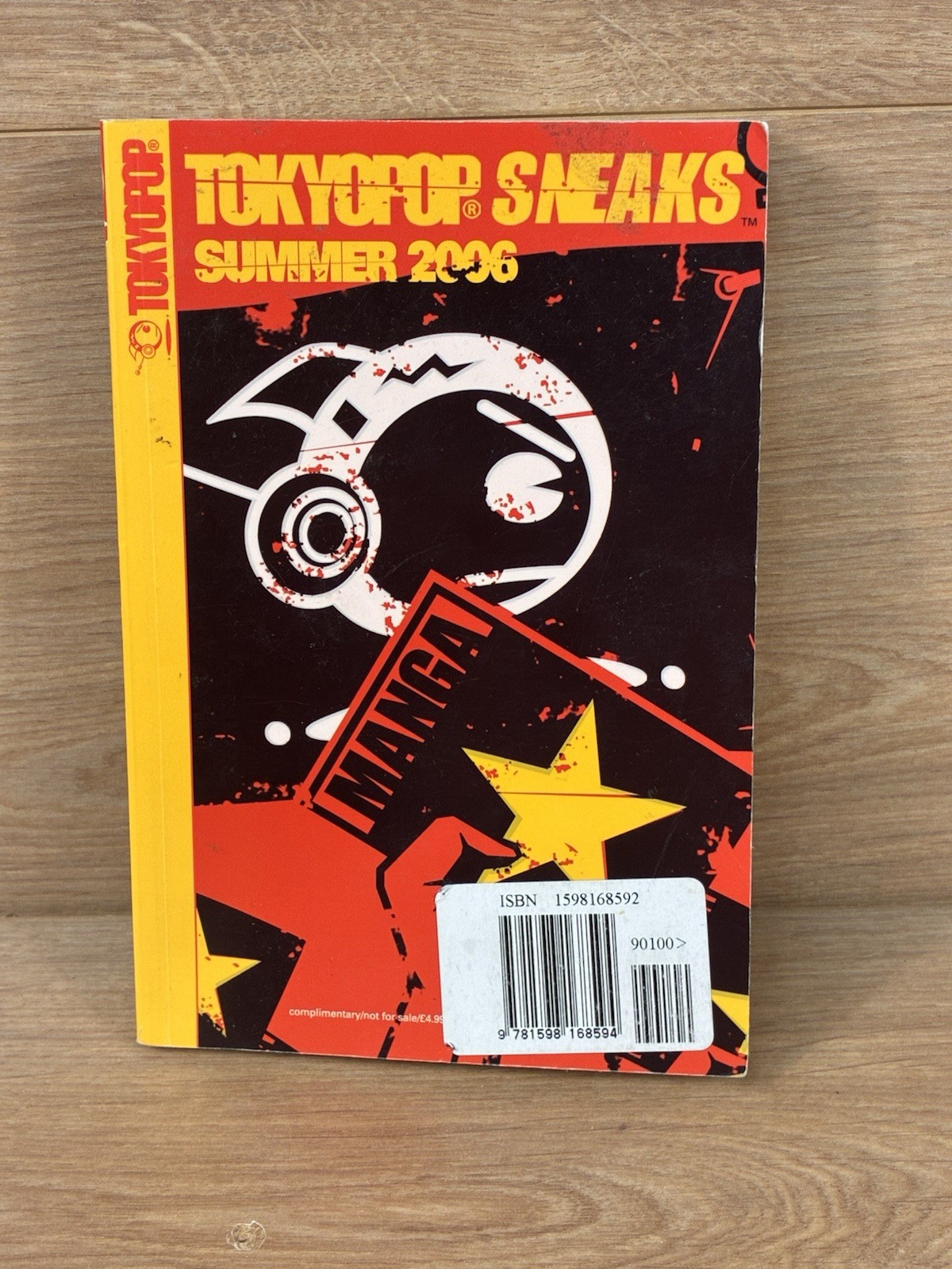 Tokyopop Sneaks Summer 2006 Manga Graphic Novel Paperback