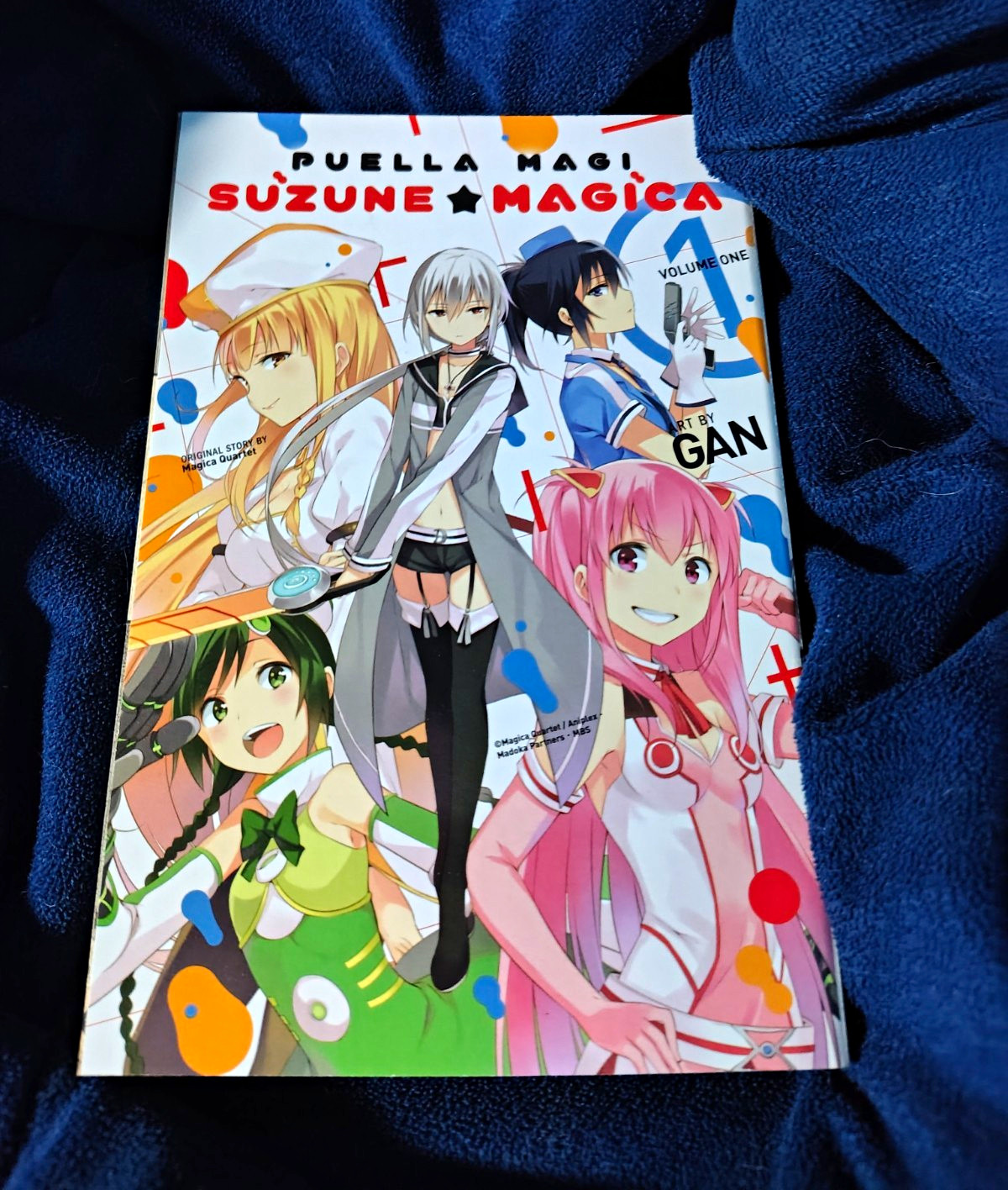Puella Magi Suzune Magica Manga Vol 1 brossura commerciale inglese