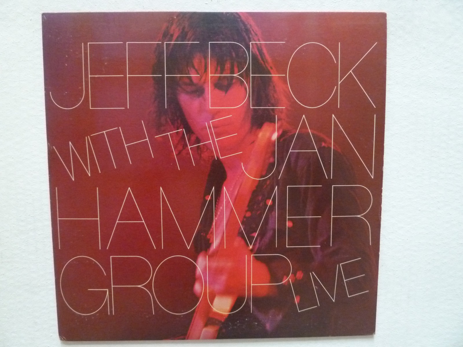 LP VINYL SCHALLPLATTE JEFF BECK WITH JAN HAMMER GROUP LIVE