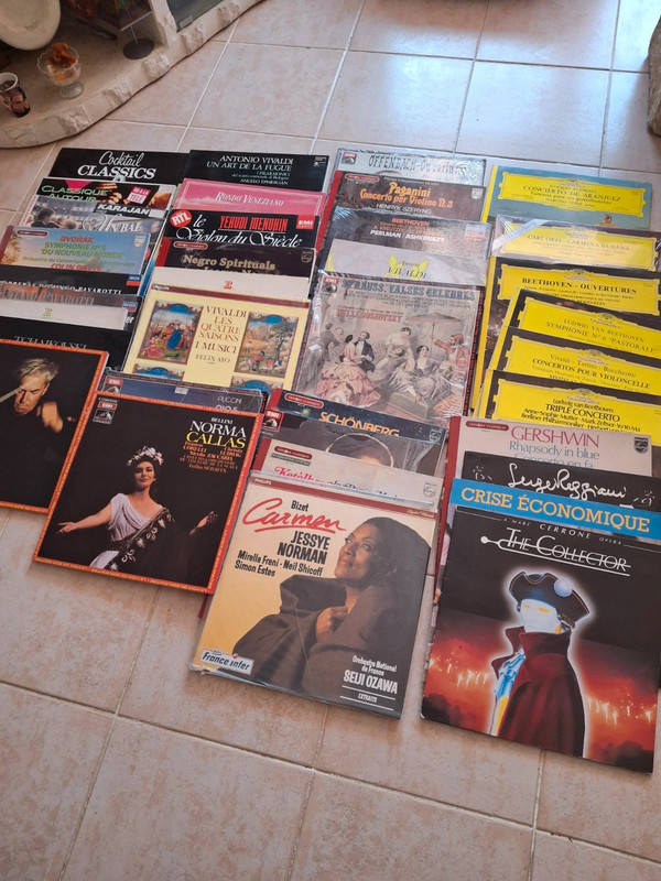 Vinyles classiques lot