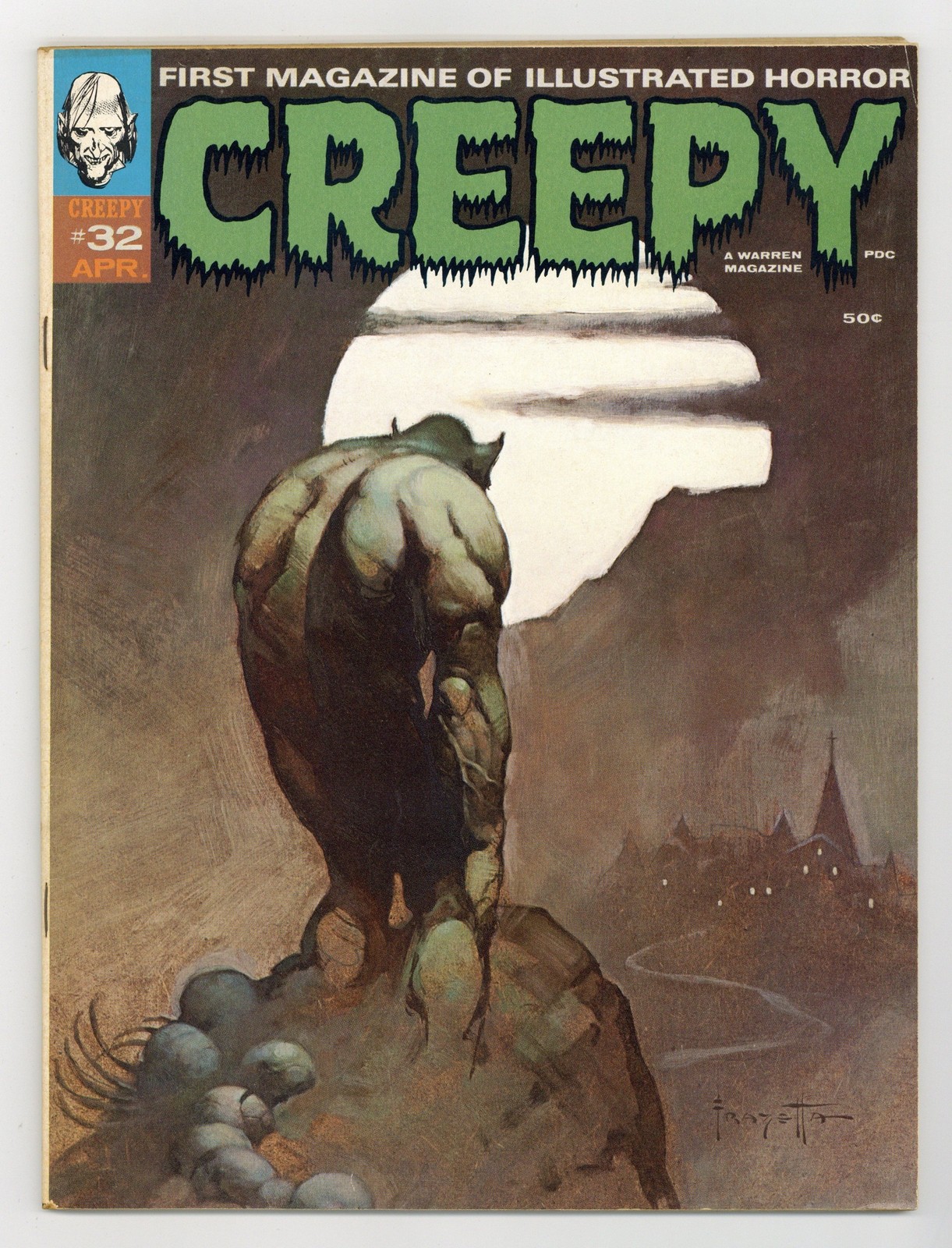 Creepy #32 VG+ 4.5 1970