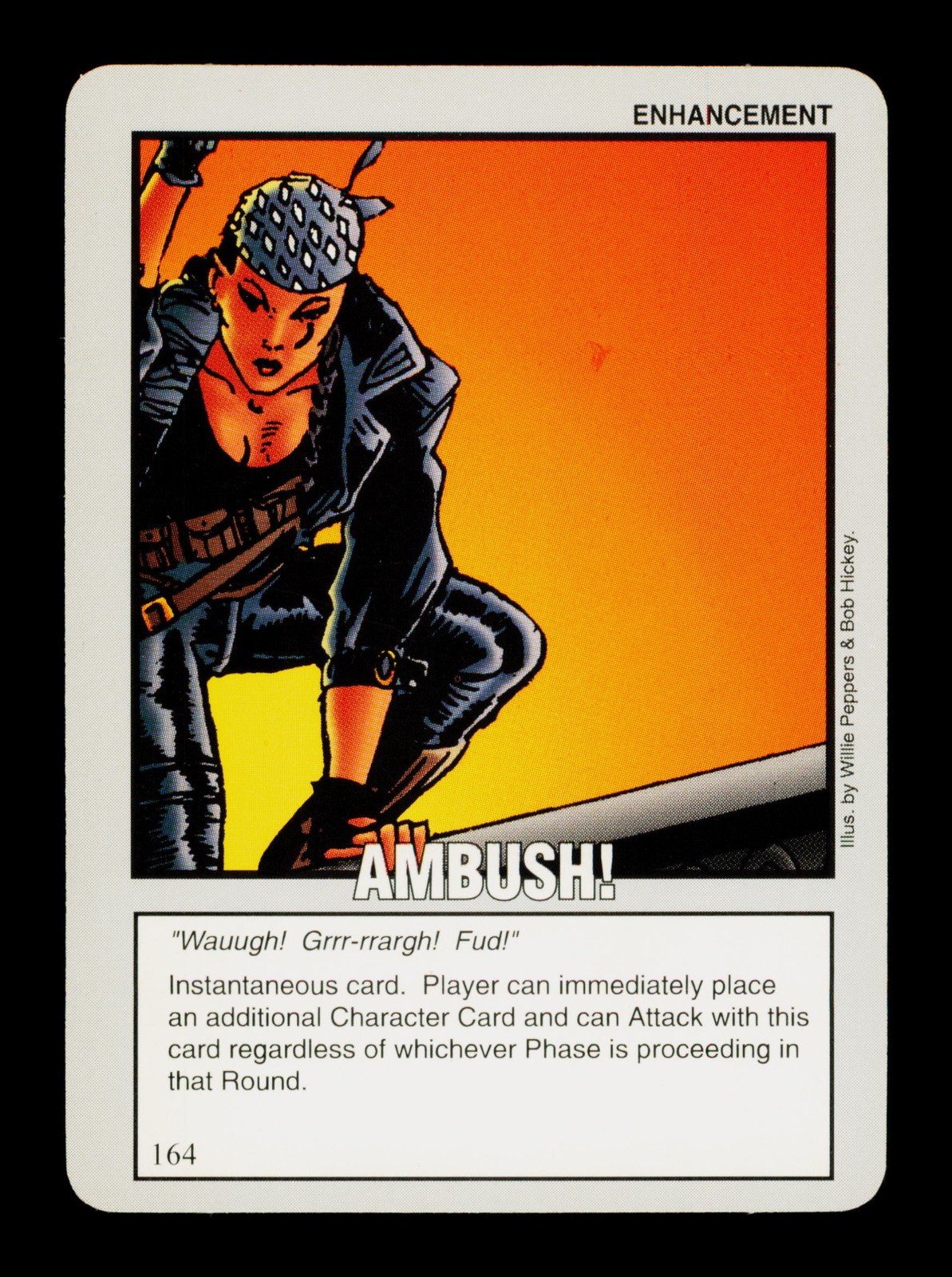 Ambush 164 Power Cards carta collezionabile incantesimo