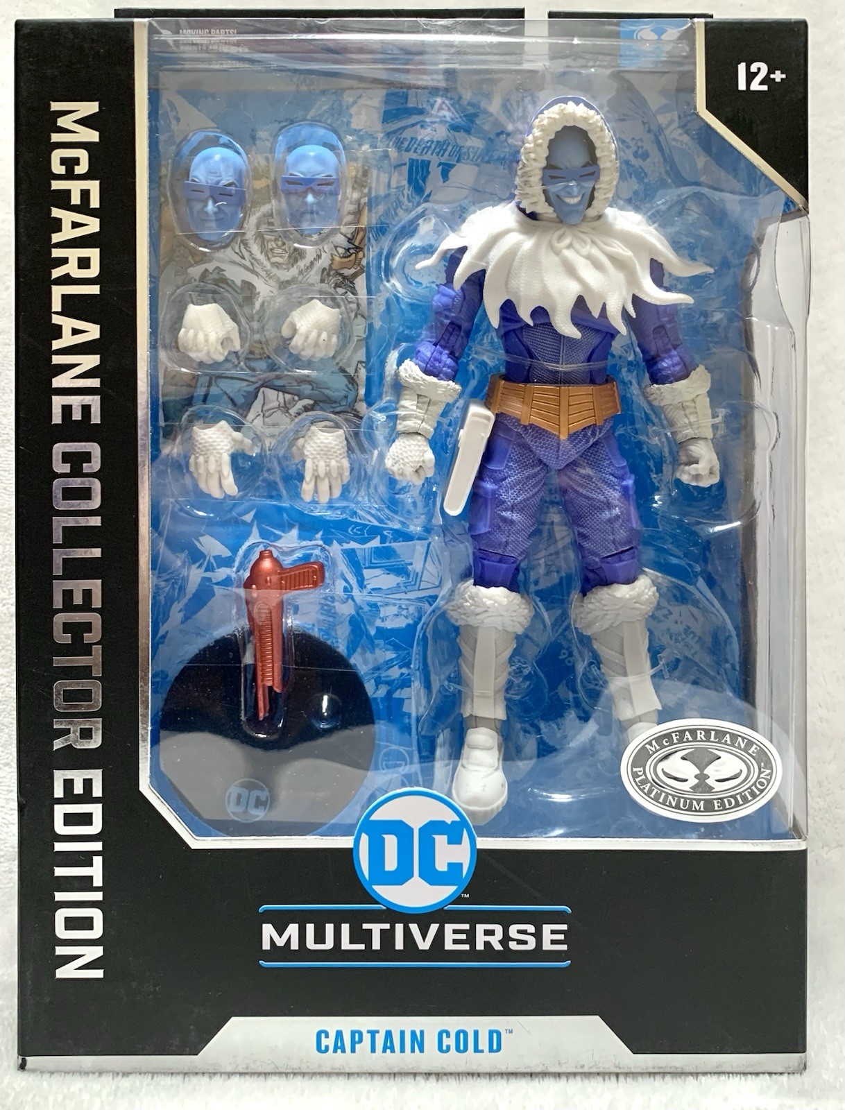 Giocattoli McFarlane nuovi (altri) CAPT. COLD Platinum Set di Figurine 7in Edizione da Collezione