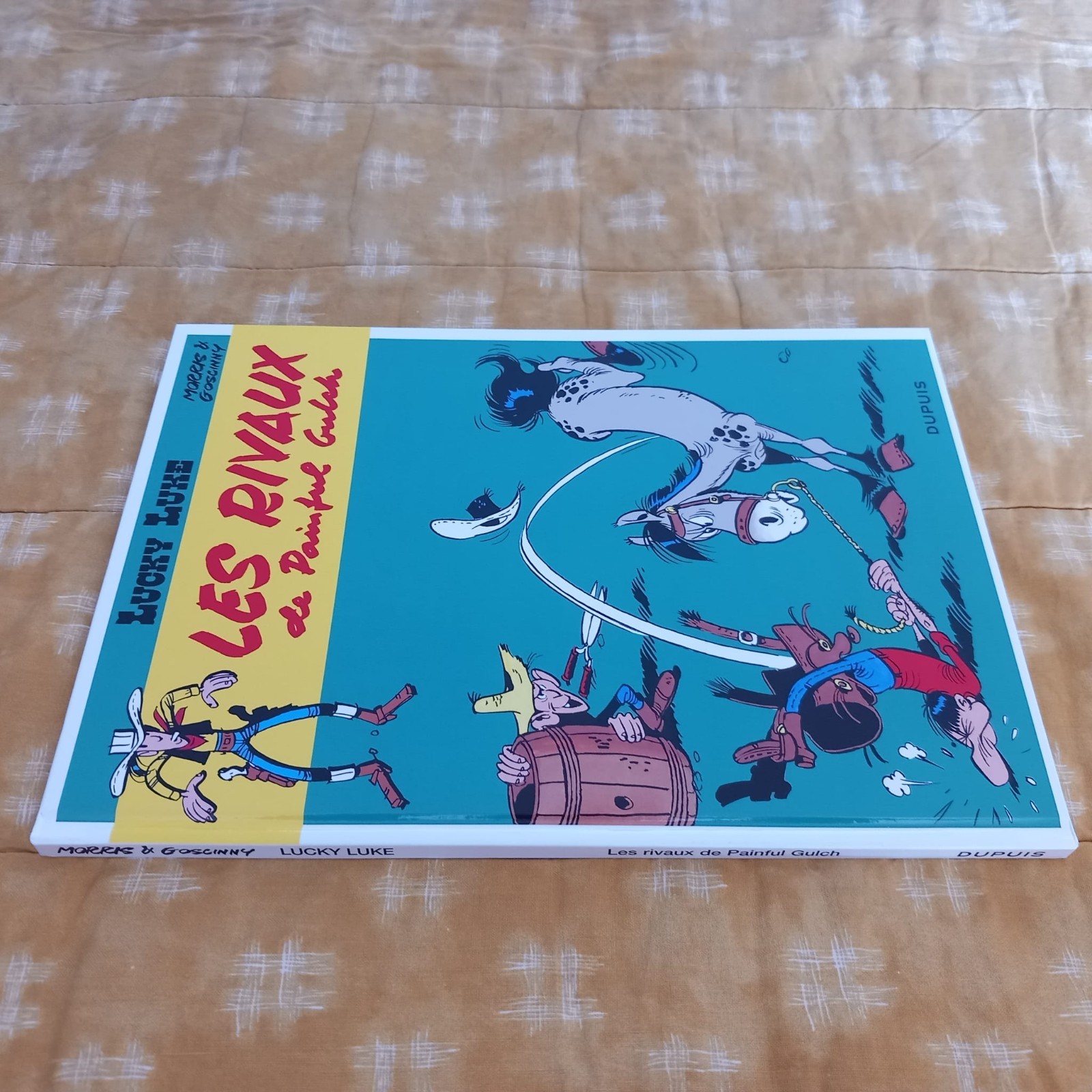 BD LUCKY LUKE RIVAUX de PAINFUL GULCH MORRIS 1962 2015 DUPUIS WESTERN OHARA lot
