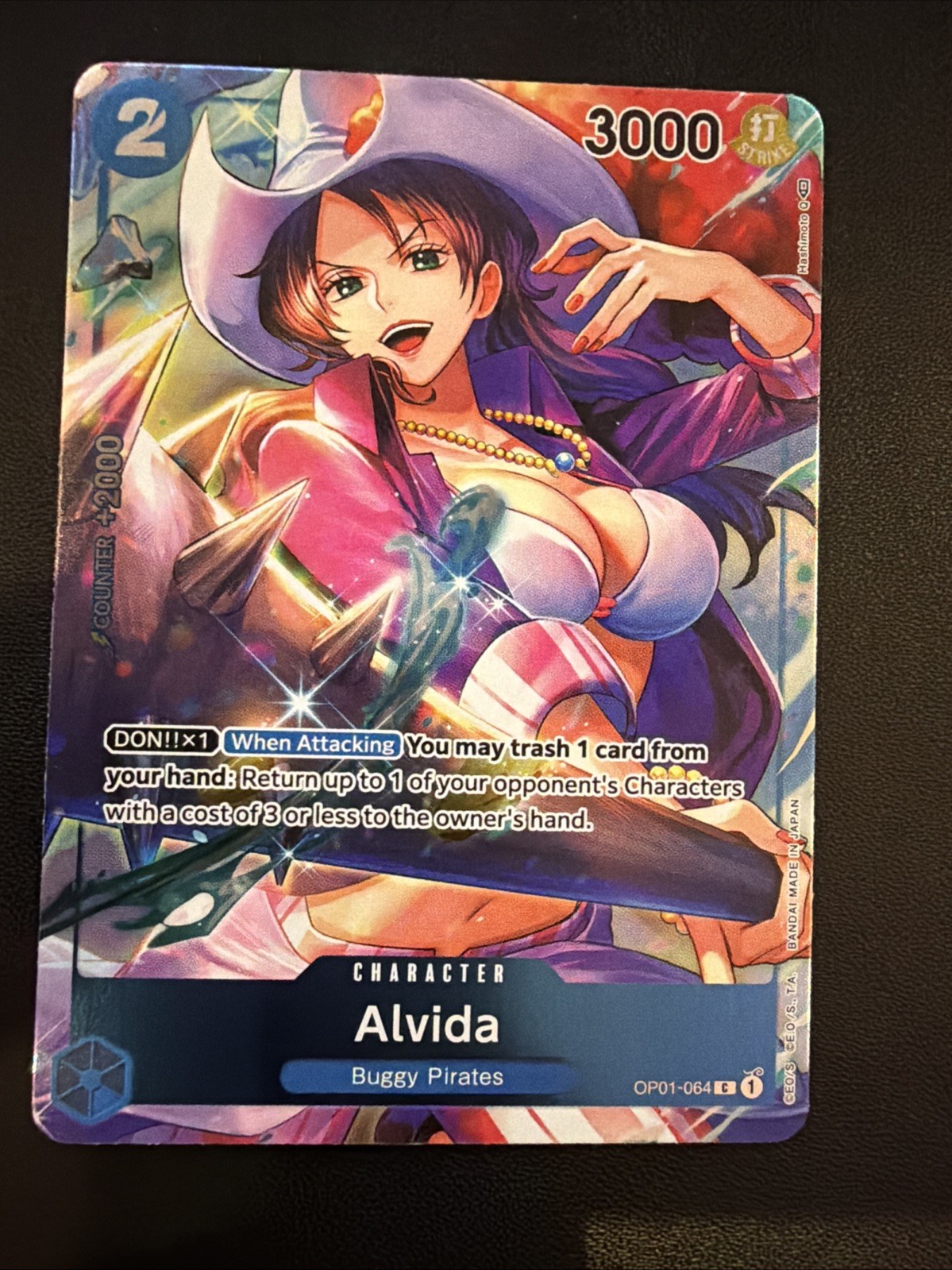 Alvida (Box Topper) OP01-064 Romance Dawn Foil