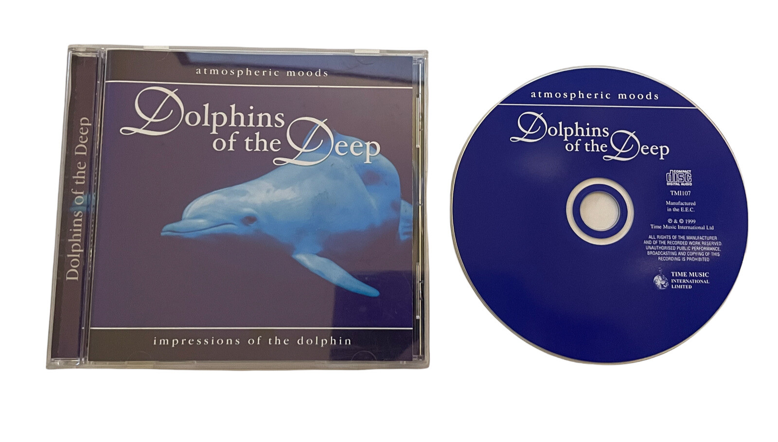 Dolphins of the Deep – Atmospheric Moods CD Various Artists 1999 New Age