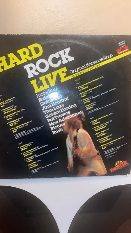 2 vinil hard Rock live