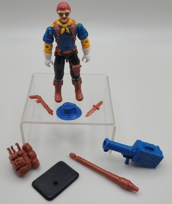 Wild Bill 1992 v2 GI Joe Cobra  COMPLETE Great paint Dragonfly Pilot Vintage