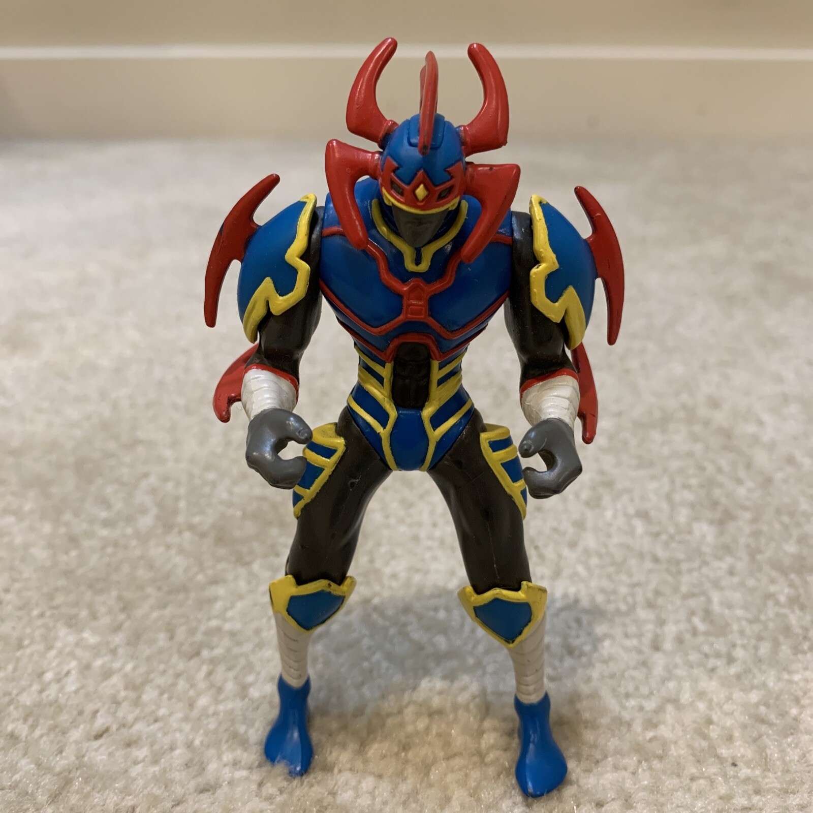 Yu-Gi-Oh Gaia Dark Dragon Champion 5" Toy Action Figure Kazuki Takahashi 1996