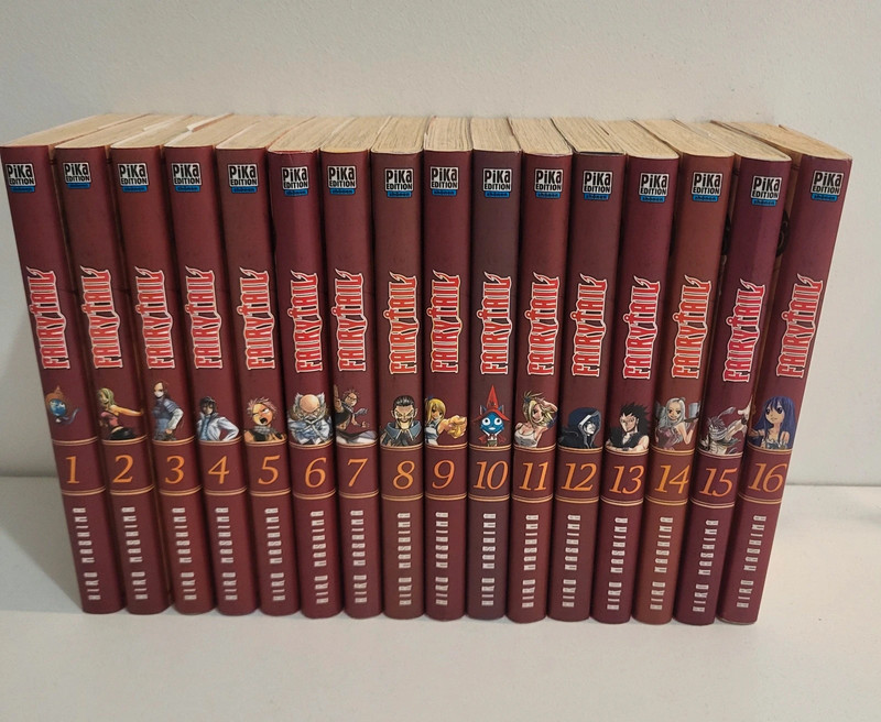 Fairy Tail tomes 1 à 16