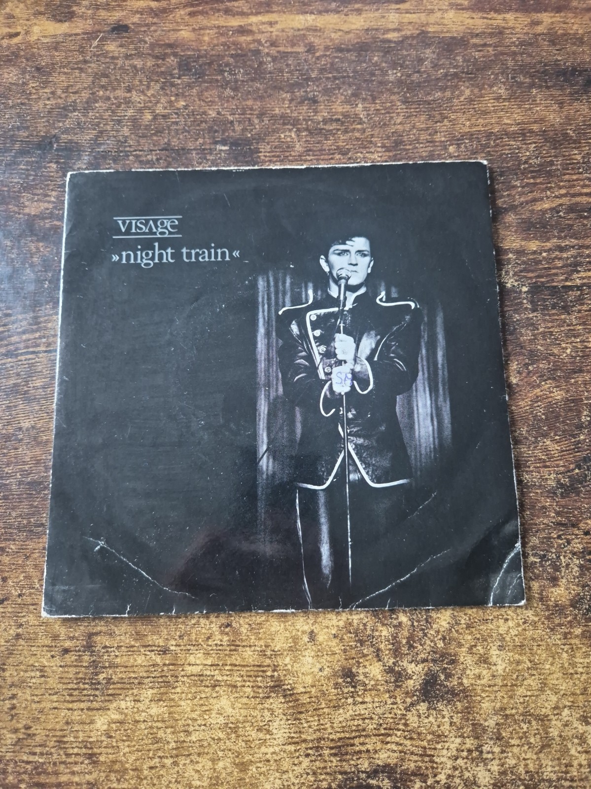 Visage - Night Train - 7" 45rpm - UK - 1982 - Single - Polydor - EX - VG+