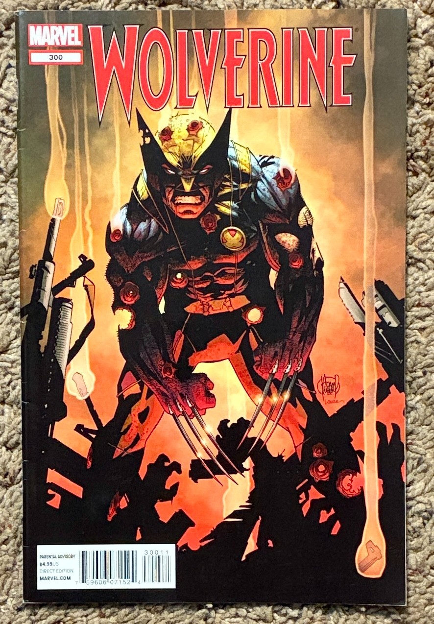 Wolverine #300 (Marvel 2010 3a serie) edizione extra size/Silver Samurai FN 6.0