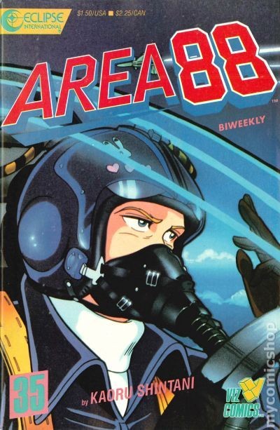 Area 88 #35 VF 1988 Immagine Stock