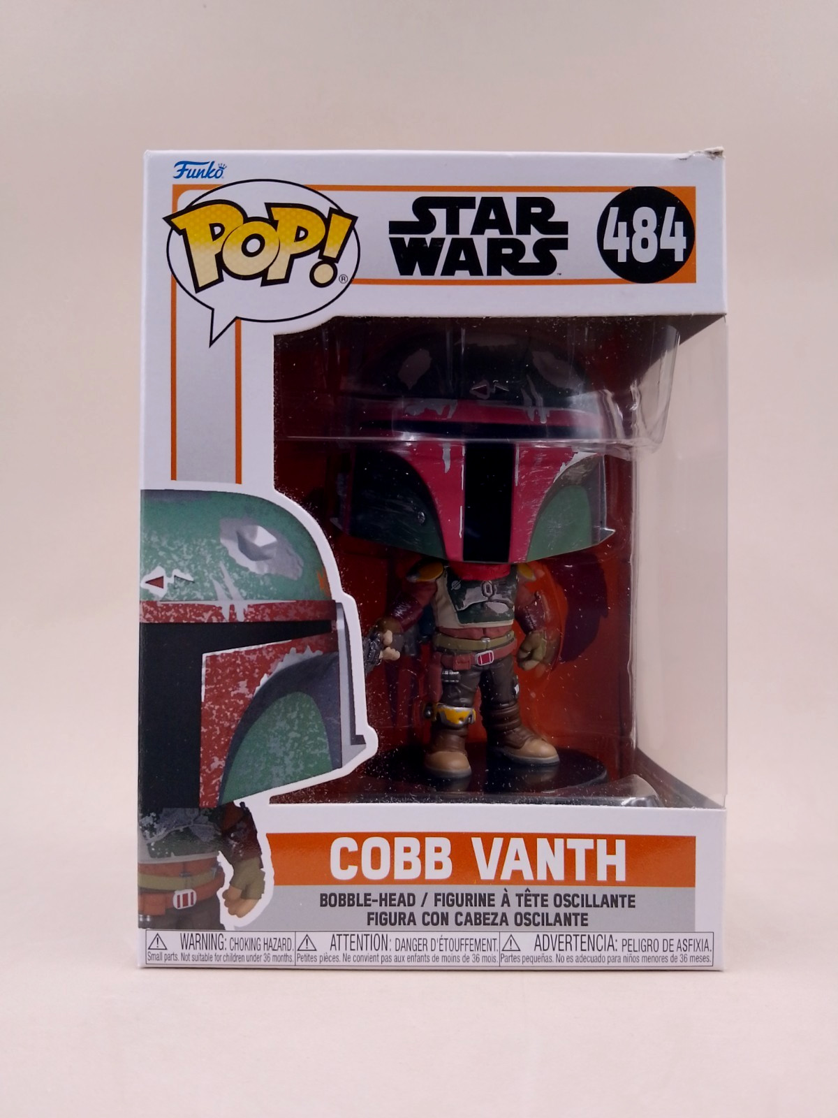 Funko Pop! Star Wars #484 Cobb Vanth Bobble-Head