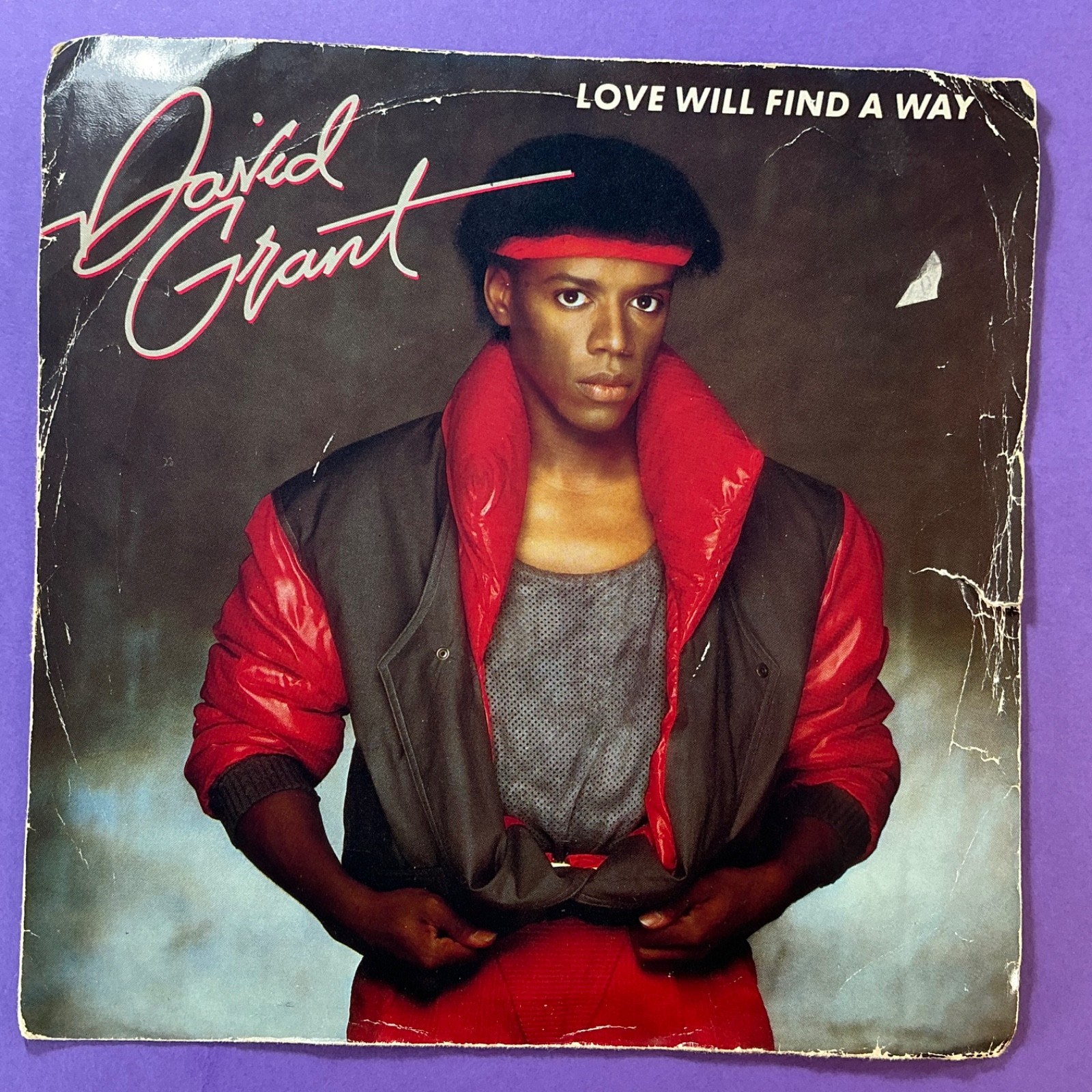 David Grant - Love Will Find A Way 1983 UK 7" Vinyl Single Chrysalis GRAN 3