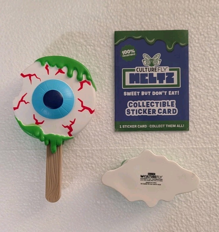 Gelato in vinile Culturefly Meltz Halloween serie 2 bulbo oculare - OTTIMO AFFARE