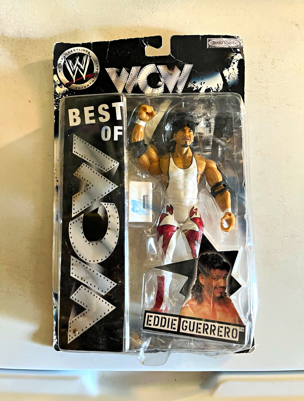Modellino JAKKS Pacific Best of WCW Eddie Guerrero WWE WCW in scatola