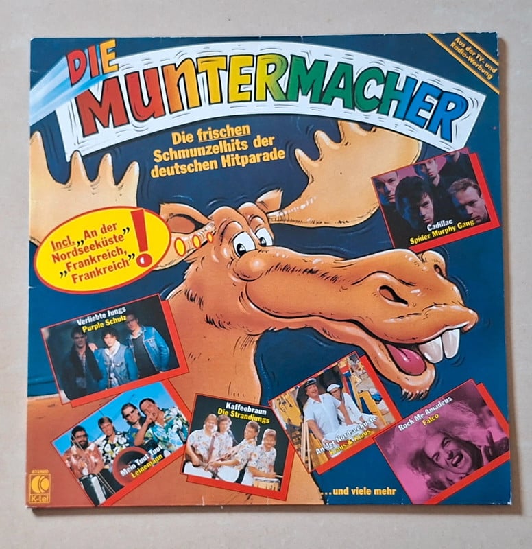 "Die Muntermacher"  Sammelalbum 1985;  LP  Schallplatte