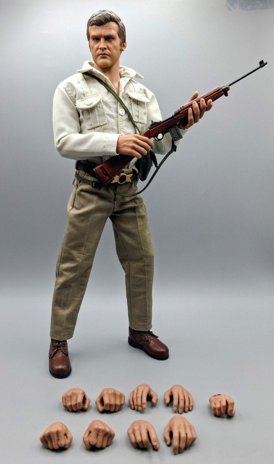 Figurina Personalizzata 1/6 Steve Austin "Hunter Version" (Six Million Dollar Man)