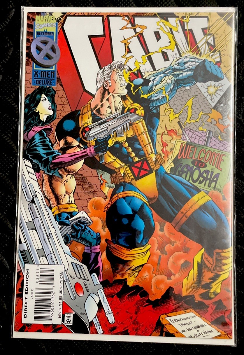 Cable #26 Benvenuti a Genosha Marvel Comic Edizione Diretta X-Men Deluxe 