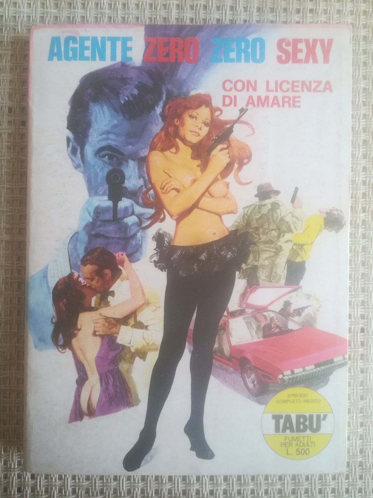 Collana TABU' ''CON LICENZA DI AMARE'' Anno III n. 26 GEIS 1976